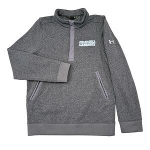Columbia Lacrosse Pullover Womens Size Small Gray Under Armour 1/4 Zip Sweater‎